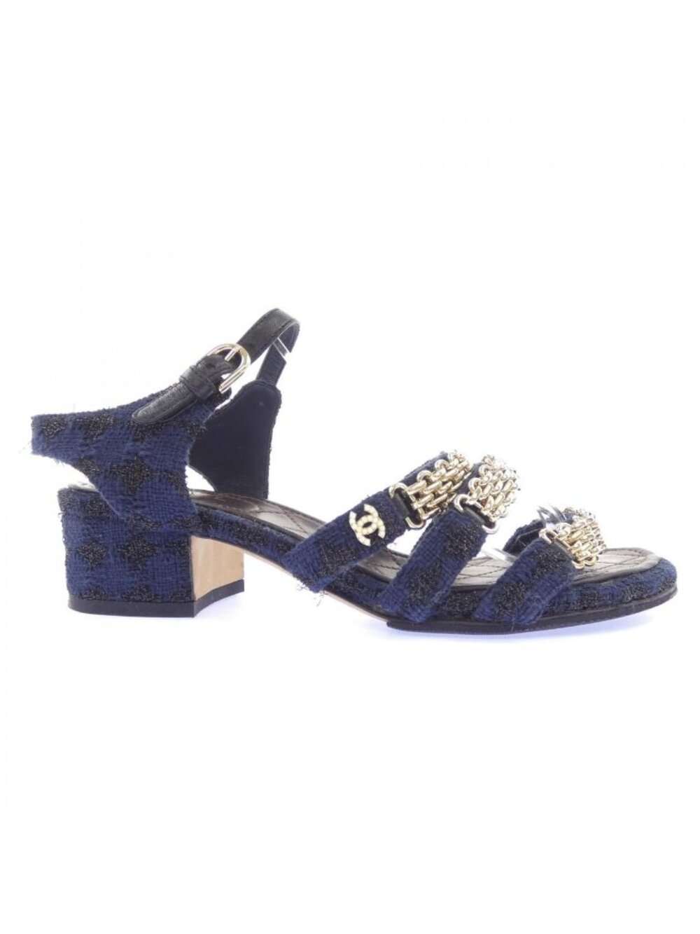 Chanel Sandals Black
